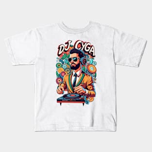 dj cyga Kids T-Shirt